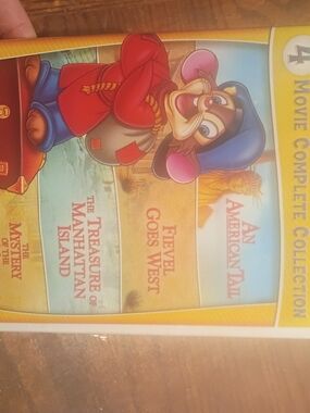 Source Unknown Yellow Red Blue Animated Mouse DVD Collection